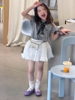 【90-150】半袖Tシャツorスカート 女の子 カートゥーン スウィート - 画像 (5)