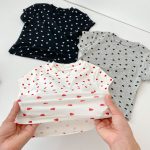 【73-130】Tシャツ ハート プリント かわいい - 画像 (4)