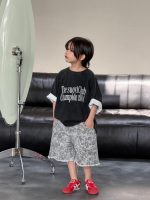 【100-150】ショートパンツ ヒョウ柄 ゆったり 合わせやすい 夏新作 - 画像 (3)