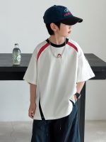 【120-170】Tシャツ プリント 配色 ファッション かっこいい 男の子 - 画像 (3)