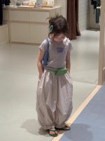 【90-150】半袖Tシャツorパンツ 女の子 フリル シンプル - 画像 (6)