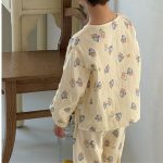 【90-150】ルームウェア おしゃれ ゆったり セットアップ - 画像 (8)
