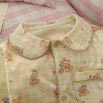 【90-150cm+親サイズ】ルームウェア 折り襟 かわいい - 画像 (8)