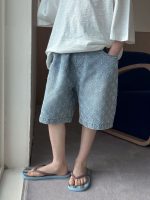 【100-170】ショートパンツ カジュアル デニム ゆったり ファッション 五分丈