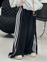 【100-160】ズボン ファスナー 切り替え カジュアル ゆったり パンツ - 画像 (5)