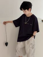 【90-160】Tシャツ プリント カジュアル 合わせやすい ラウンドネック 半袖 - 画像 (4)