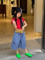 【90-150】半袖Tシャツ 女の子 無地 フリル おしゃれ - 画像 (5)