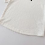【73-130】Tシャツ ドット柄 リボン付き 合わせやすい - 画像 (26)