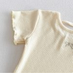 【73-100】半袖Tシャツorパンツ ベビー ニット シンプル - 画像 (9)