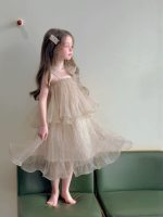 【90-150】ワンピース 女の子 チュールドレス おしゃれ - 画像 (3)