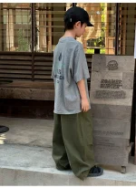 【90-160】Tシャツ スポーツ風 カジュアル プリント 男の子 - 画像 (10)