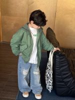 【100-170】デニムパンツ 男の子 クール ストリート - 画像 (6)