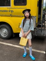 【90-160】Tシャツ カジュアル 合わせやすい ボーダー柄 女の子 親サイズ - 画像 (5)