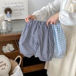 【73-100】パンツ ベビー チェック柄 合わせやすい - 画像 (5)