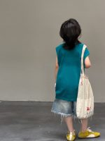 【100-150】ベスト ノースリーブ プリント カジュアル 男の子 ゆったり - 画像 (4)