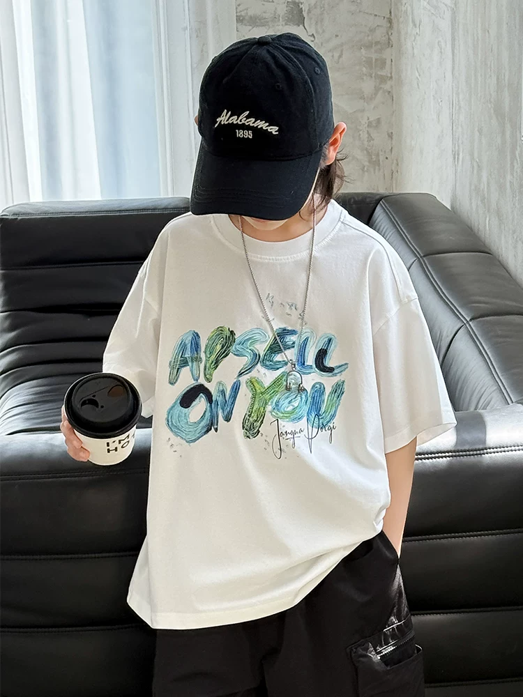 【90-160cm】 Tシャツ 男の子 半袖 ファッション かっこいい 着回し力抜群