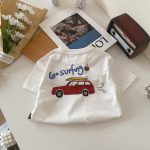 【80-160】半袖Tシャツ キッズ 車柄 カジュアル - 画像 (7)