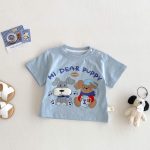 【73-120】半袖Ｔシャツ ベビー イヌ 可愛い - 画像 (6)
