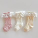 【GOODS】３足セット ソックス ベビー かわいい コットン レース - 画像 (3)