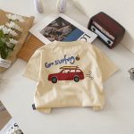 【80-160】半袖Tシャツ キッズ 車柄 カジュアル - 画像 (6)