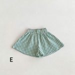 【80-130】Tシャツ or ショートパンツ ベビー 女の子 フリル袖 チェック - 画像 (15)