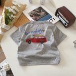 【80-160】半袖Tシャツ キッズ 車柄 カジュアル - 画像 (5)