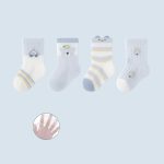 【GOODS】４足セット ソックス キッズ  夏用 薄手 綿素材 - 画像 (3)