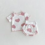 【66-100】セットアップ 可愛い リブ サマー - 画像 (11)
