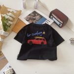 【80-160】半袖Tシャツ キッズ 車柄 カジュアル - 画像 (4)