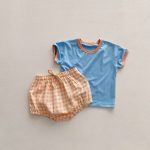 【73-100】セットアップ ベビーカラフル カジュアル - 画像 (7)