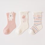 【GOODS】3足セット ソックス ベビー キュート 通気性 柔らかい - 画像 (8)