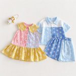 【73-120】セットアップ or ワンピース おしゃれ カラーバリ - 画像 (9)