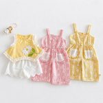 【73-120】トップス or サロペット ベビー 女の子 フラワー柄 - 画像 (11)