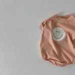 【66-90】ロンパース 半袖 笑顔 肌に優しい - 画像 (6)