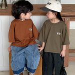【80-140】半袖Tシャツ ソーダポッププリント ルーズ フィット - 画像 (8)