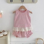 【66-100】セットアップ ベビー ノースリーブ かわいい - 画像 (6)