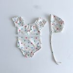 【66-100】水着 ベビー かわいい ビキニセット - 画像 (3)