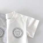 【73-110】半袖Tシャツ ベビー シンプル クマ柄 - 画像 (11)