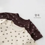【80-130】半袖Tシャツ ベビー 韓国風 ドット - 画像 (14)