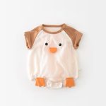 【66-90】ロンパース キュート ペンギン ベビー服 - 画像 (5)