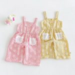 【73-120】トップス or サロペット ベビー 女の子 フラワー柄 - 画像 (8)