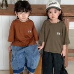 【80-140】半袖Tシャツ ソーダポッププリント ルーズ フィット - 画像 (10)