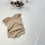 【73-100】セットアップ フリル袖 ワッフル - 画像 (5)