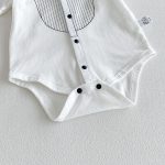 【66-90】ロンパース プリンス 半袖 ベビー服 - 画像 (9)