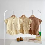 【80-120】セットアップ パステルカラー チェック - 画像 (9)