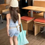 【80-130】セットアップ 女の子 英字プリント - 画像 (12)