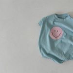 【66-90】ロンパース 半袖 笑顔 肌に優しい - 画像 (10)