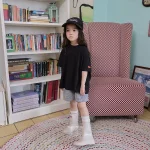 【73-100】セットアップ ベビー 韓国風 チェック - 画像 (6)