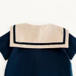 【80-130】セットアップ ベビー セーラー風 ナチュラル - 画像 (17)