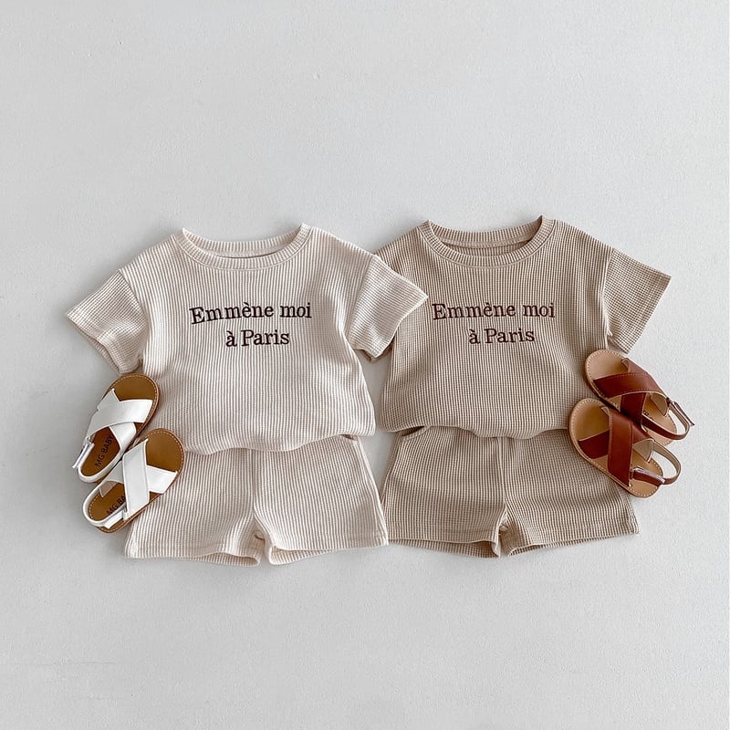c87ee316c07c7fd5e76c06c8d83222d3.jpg 【66-100】セットアップ Emmene ワッフル - 画像 (1)
